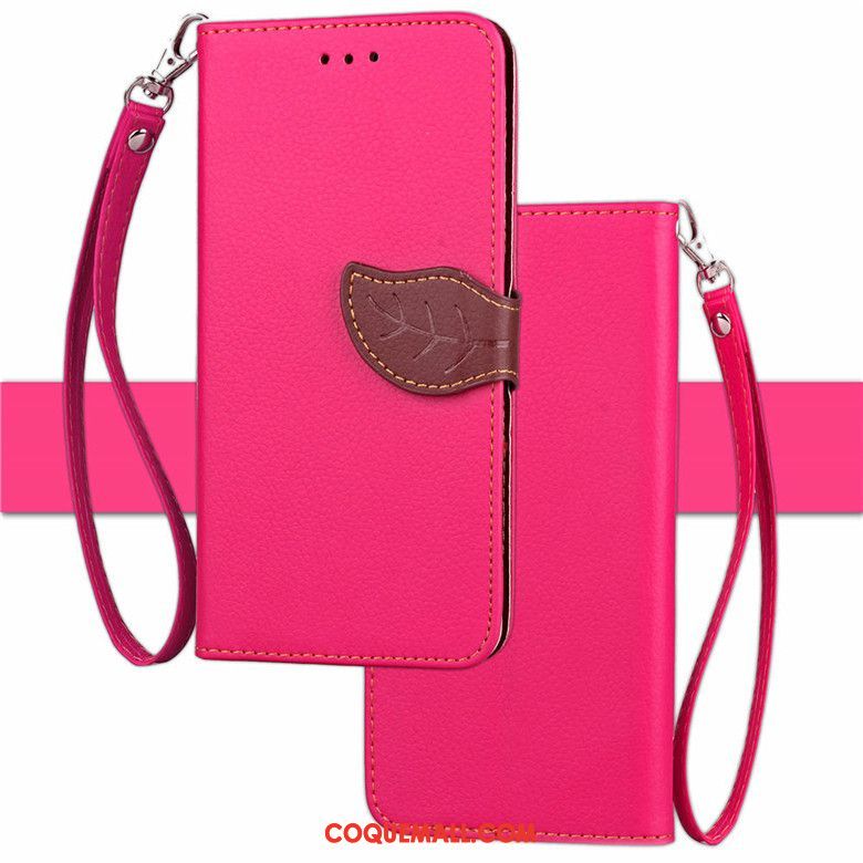 Étui Xiaomi Redmi 6 Créatif Étui En Cuir Protection, Coque Xiaomi Redmi 6 Incassable Rouge