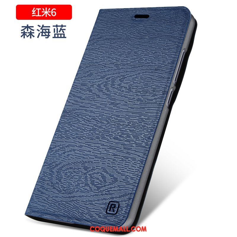 Étui Xiaomi Redmi 6 Incassable Téléphone Portable Or, Coque Xiaomi Redmi 6 Protection Rouge Beige