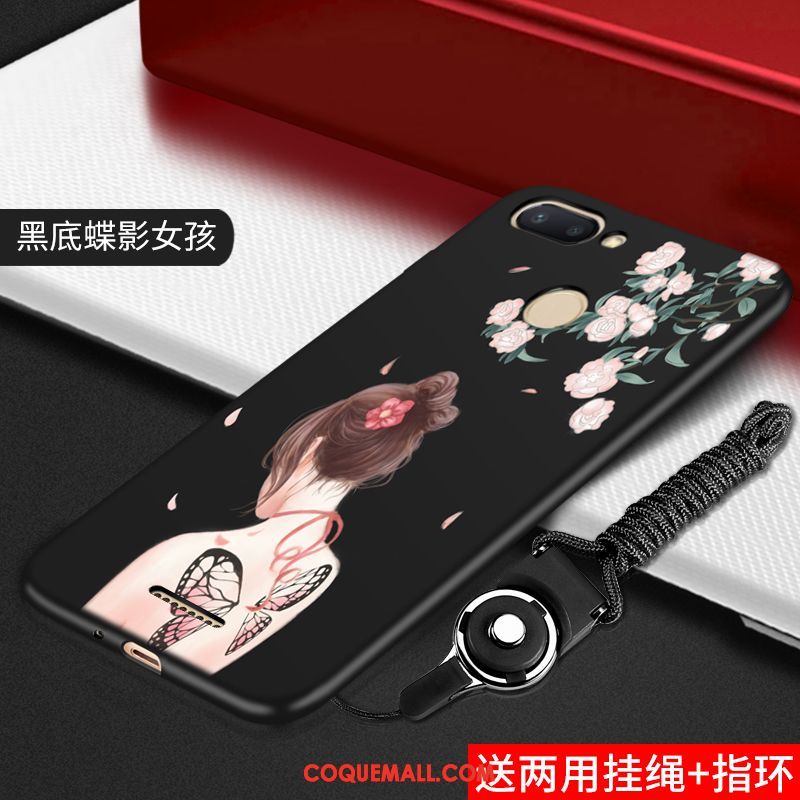 Étui Xiaomi Redmi 6 Marque De Tendance Mode Rouge, Coque Xiaomi Redmi 6 Créatif Charmant Beige