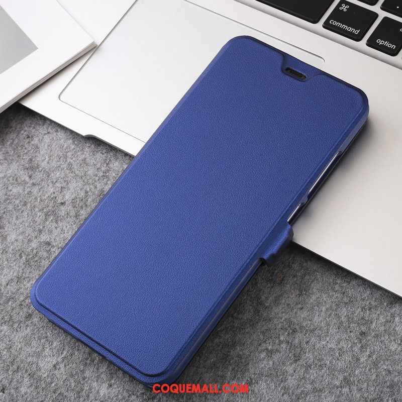 Étui Xiaomi Redmi 6 Nouveau Protection Noir, Coque Xiaomi Redmi 6 Clamshell Étui En Cuir Beige