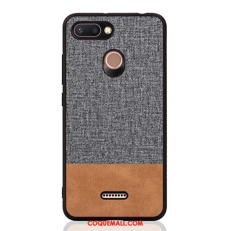 Étui Xiaomi Redmi 6 Personnalité Téléphone Portable Tout Compris, Coque Xiaomi Redmi 6 Silicone Incassable Braun Beige