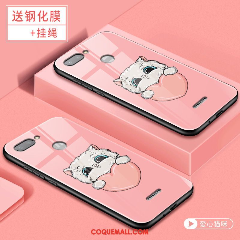 Étui Xiaomi Redmi 6 Tendance Tout Compris Incassable, Coque Xiaomi Redmi 6 Personnalité Protection Beige