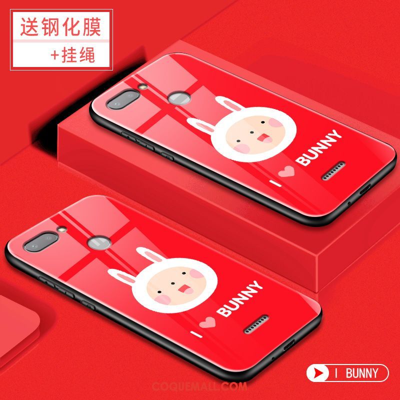 Étui Xiaomi Redmi 6 Tendance Tout Compris Incassable, Coque Xiaomi Redmi 6 Personnalité Protection Beige
