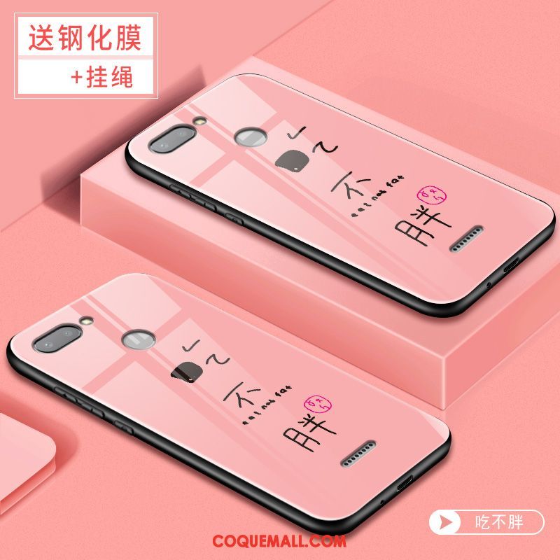 Étui Xiaomi Redmi 6 Tendance Tout Compris Incassable, Coque Xiaomi Redmi 6 Personnalité Protection Beige