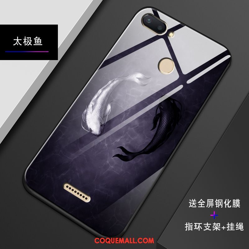 Étui Xiaomi Redmi 6 Tout Compris Incassable Fluide Doux, Coque Xiaomi Redmi 6 Silicone Téléphone Portable Beige