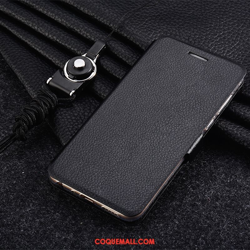 Étui Xiaomi Redmi 6 Tout Compris Étui En Cuir Ornements Suspendus, Coque Xiaomi Redmi 6 Téléphone Portable Fluide Doux Beige