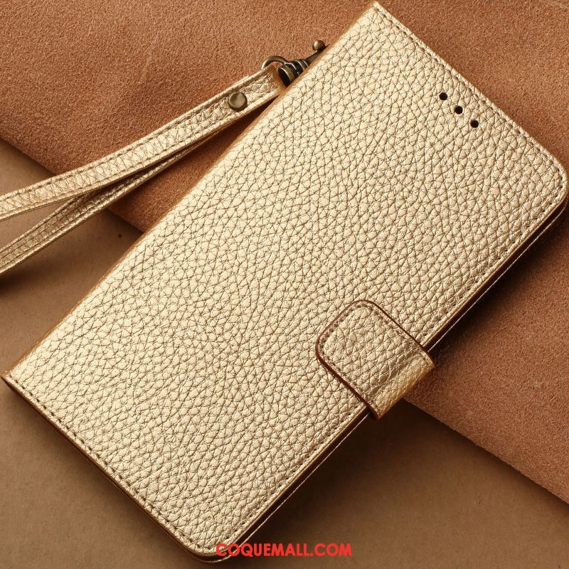 Étui Xiaomi Redmi 6 Étui En Cuir Tout Compris Or, Coque Xiaomi Redmi 6 Créatif Téléphone Portable