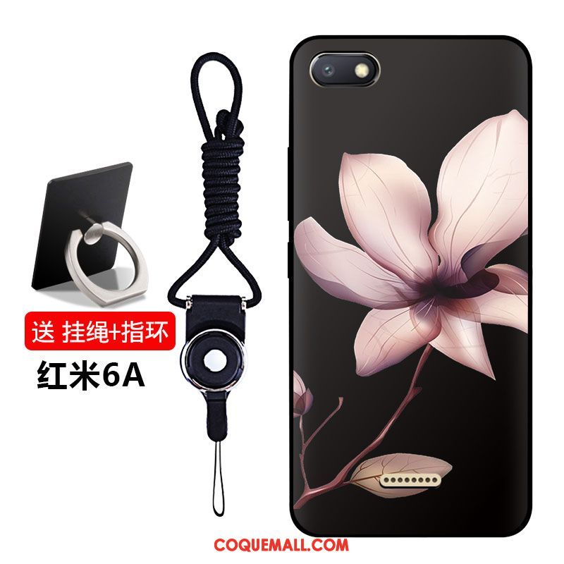 Étui Xiaomi Redmi 6a Incassable Fluide Doux Tendance, Coque Xiaomi Redmi 6a Téléphone Portable Personnalité Beige