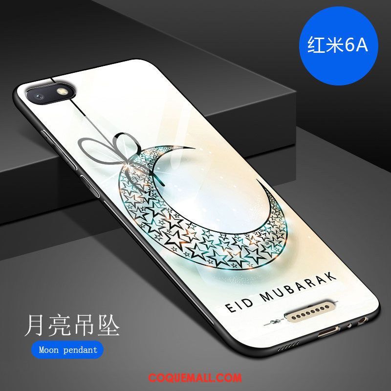 Étui Xiaomi Redmi 6a Incassable Miroir Tout Compris, Coque Xiaomi Redmi 6a Art Personnalité Beige