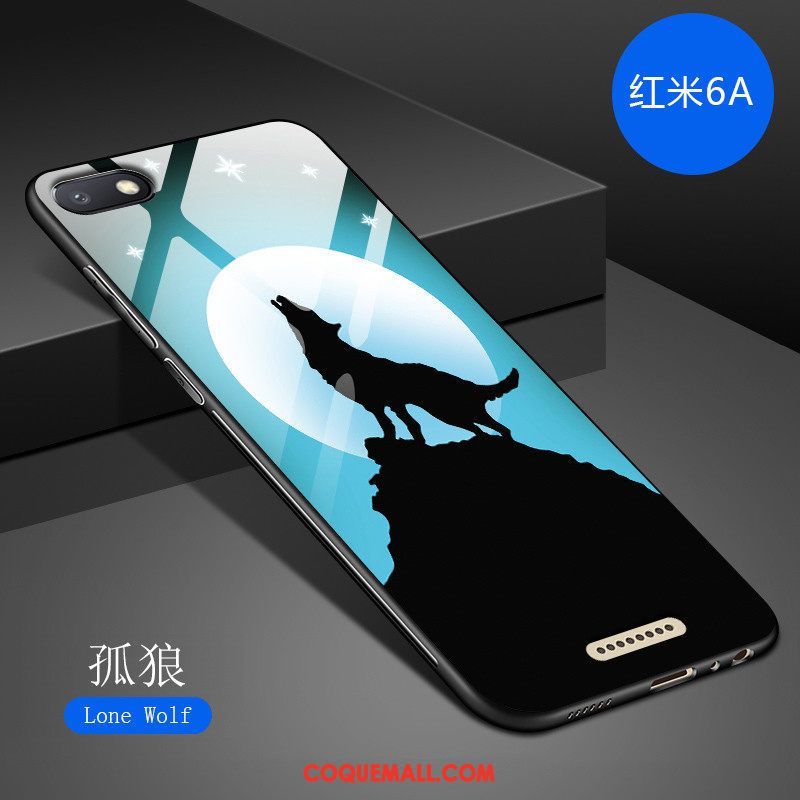 Étui Xiaomi Redmi 6a Incassable Miroir Tout Compris, Coque Xiaomi Redmi 6a Art Personnalité Beige