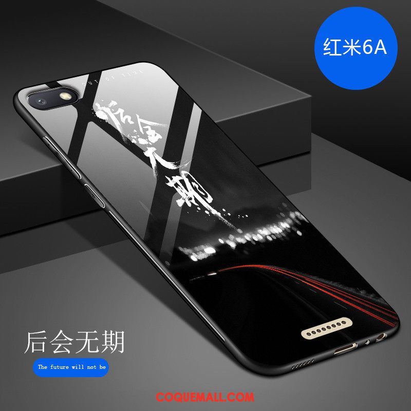 Étui Xiaomi Redmi 6a Incassable Miroir Tout Compris, Coque Xiaomi Redmi 6a Art Personnalité Beige