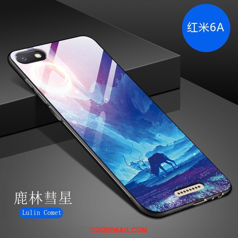 Étui Xiaomi Redmi 6a Incassable Miroir Tout Compris, Coque Xiaomi Redmi 6a Art Personnalité Beige