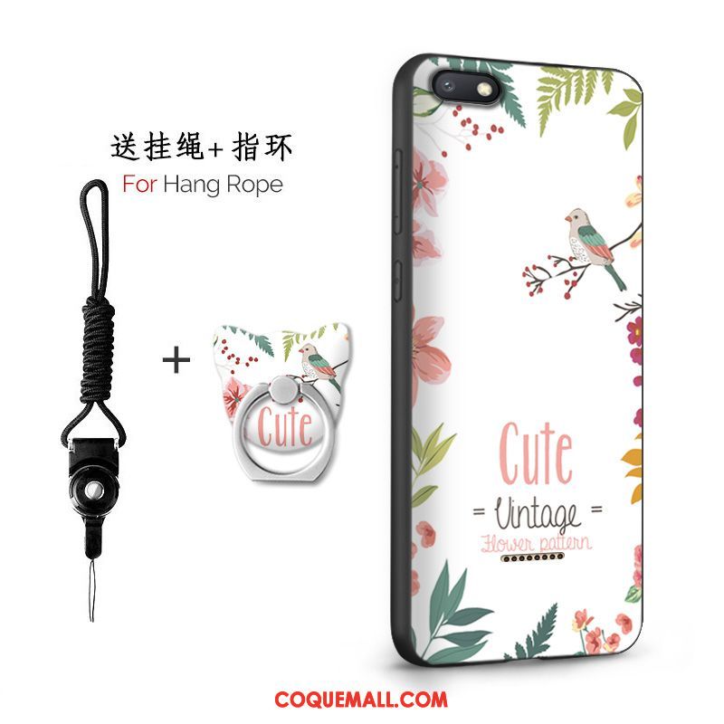 Étui Xiaomi Redmi 6a Petit Fluide Doux Tendance, Coque Xiaomi Redmi 6a Légère Silicone Beige