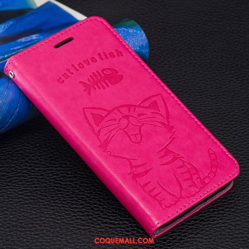 Étui Xiaomi Redmi 6a Portefeuille Gaufrage Tout Compris, Coque Xiaomi Redmi 6a Nouveau Personnalité