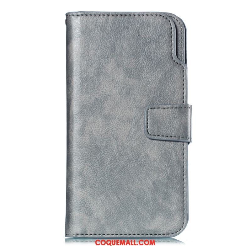 Étui Xiaomi Redmi 6a Téléphone Portable Portefeuille Étui En Cuir, Coque Xiaomi Redmi 6a Protection Braun