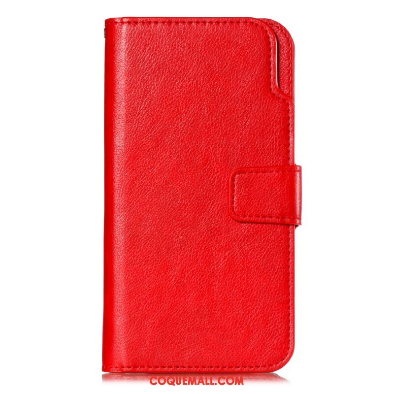 Étui Xiaomi Redmi 6a Téléphone Portable Portefeuille Étui En Cuir, Coque Xiaomi Redmi 6a Protection Braun