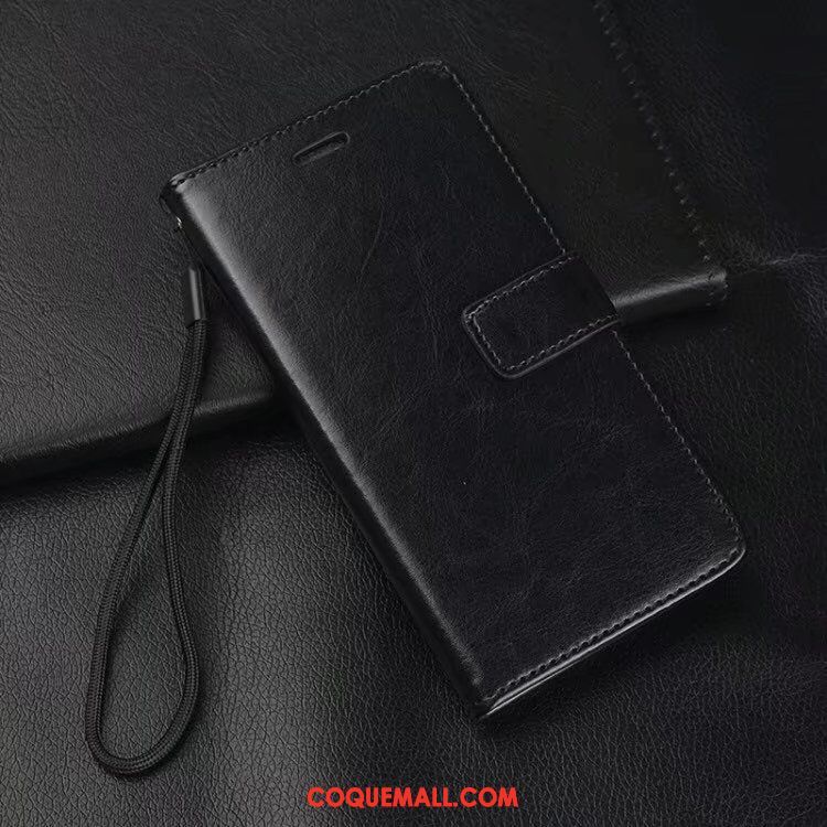 Étui Xiaomi Redmi 6a Téléphone Portable Étui En Cuir Support, Coque Xiaomi Redmi 6a Tout Compris Blanc