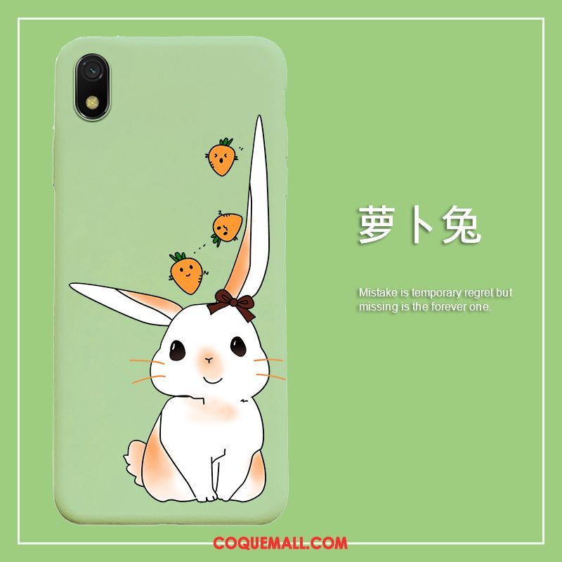 Étui Xiaomi Redmi 7a Incassable Nouveau Téléphone Portable, Coque Xiaomi Redmi 7a Charmant Personnalité Beige