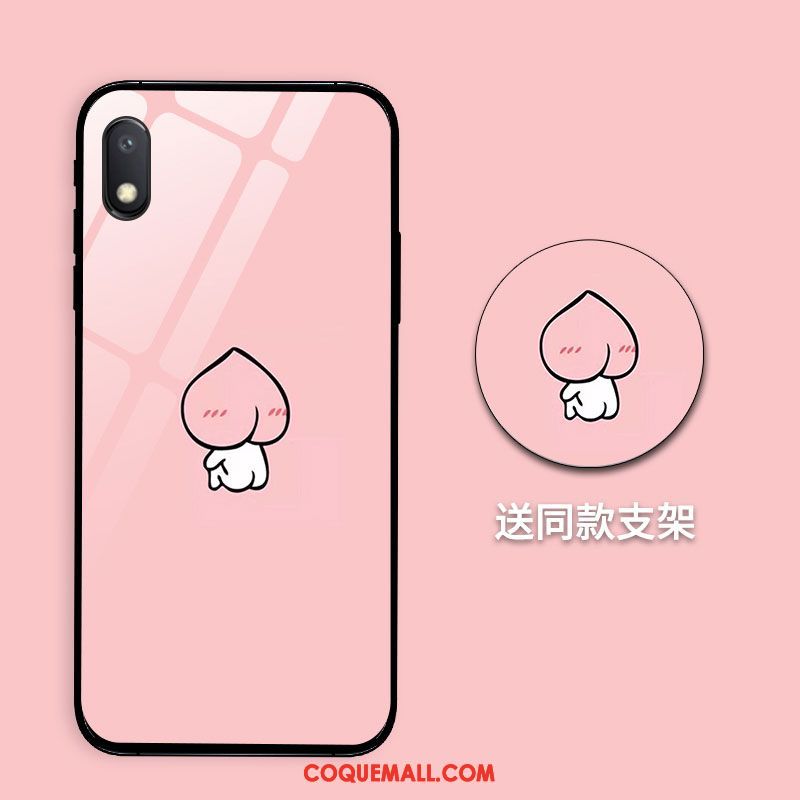 Étui Xiaomi Redmi 7a Personnalité Miroir Téléphone Portable, Coque Xiaomi Redmi 7a Bleu Animal Beige