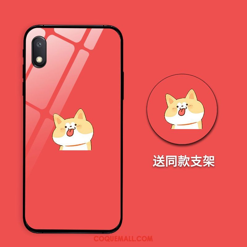 Étui Xiaomi Redmi 7a Personnalité Miroir Téléphone Portable, Coque Xiaomi Redmi 7a Bleu Animal Beige