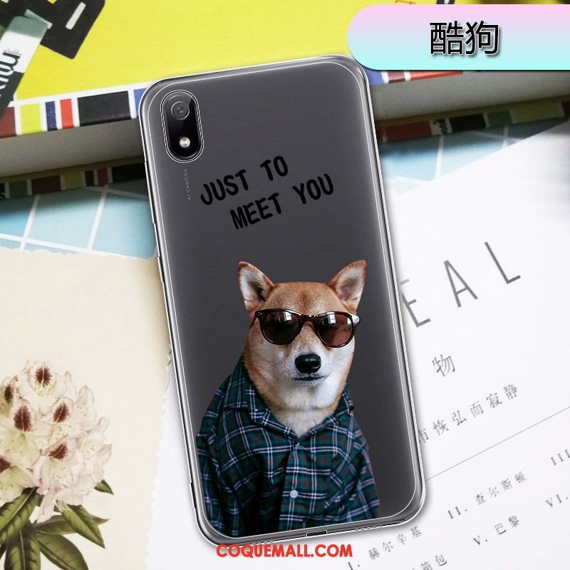 Étui Xiaomi Redmi 7a Personnalité Transparent Tout Compris, Coque Xiaomi Redmi 7a Rouge Téléphone Portable Beige