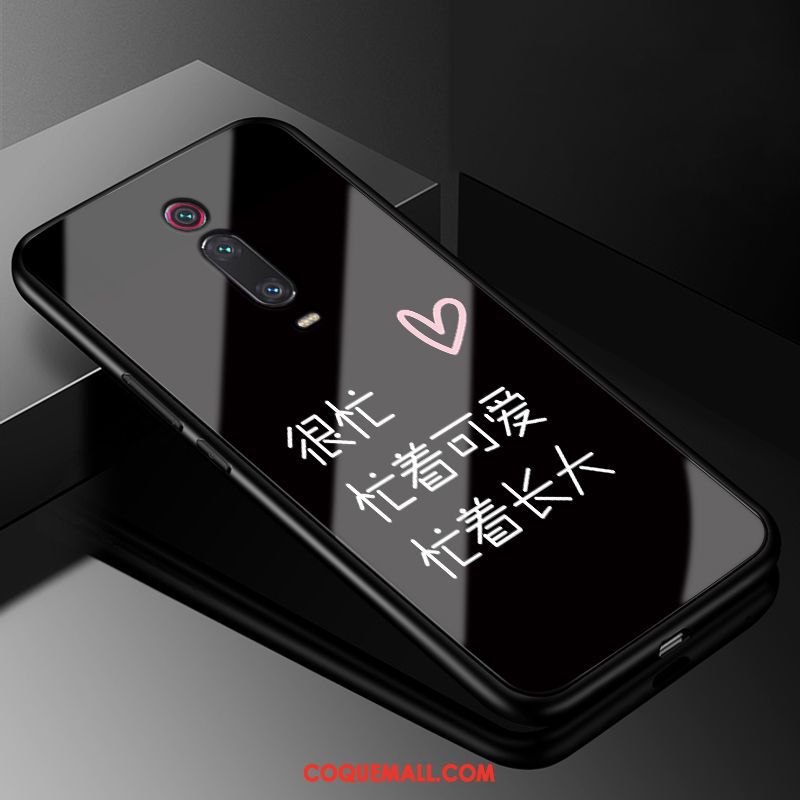 Étui Xiaomi Redmi 7a Simple Grand Incassable, Coque Xiaomi Redmi 7a Protection Rouge Beige