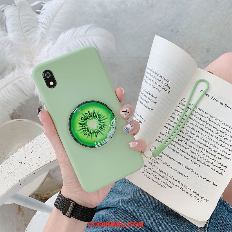 Étui Xiaomi Redmi 7a Vert Incassable Téléphone Portable, Coque Xiaomi Redmi 7a Silicone Protection Beige