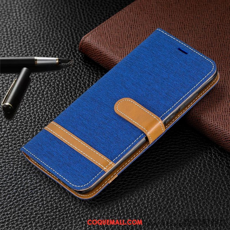 Étui Xiaomi Redmi 8 Business Incassable Téléphone Portable, Coque Xiaomi Redmi 8 Petit Rouge Beige