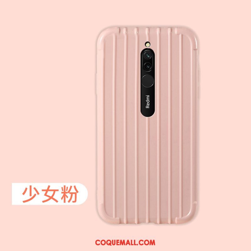 Étui Xiaomi Redmi 8 Légères Protection Dessin Animé, Coque Xiaomi Redmi 8 Personnalité Téléphone Portable Beige