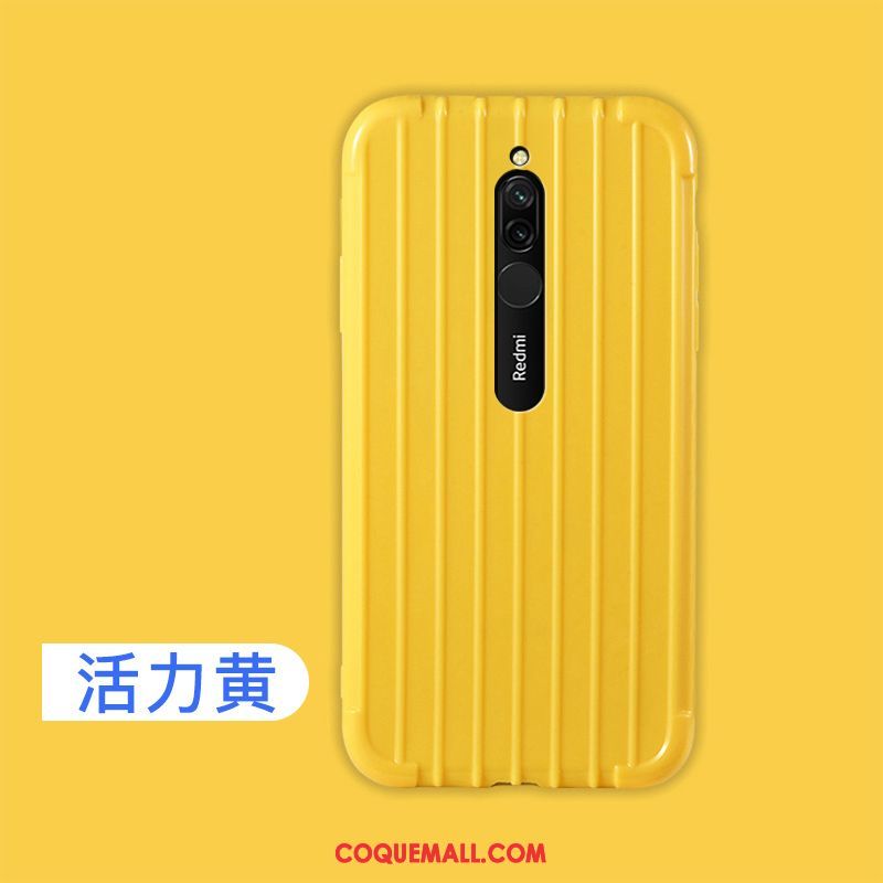 Étui Xiaomi Redmi 8 Légères Protection Dessin Animé, Coque Xiaomi Redmi 8 Personnalité Téléphone Portable Beige