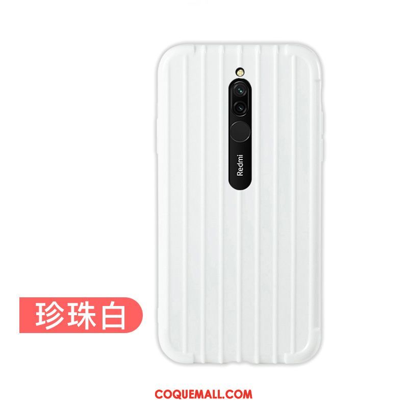 Étui Xiaomi Redmi 8 Légères Protection Dessin Animé, Coque Xiaomi Redmi 8 Personnalité Téléphone Portable Beige