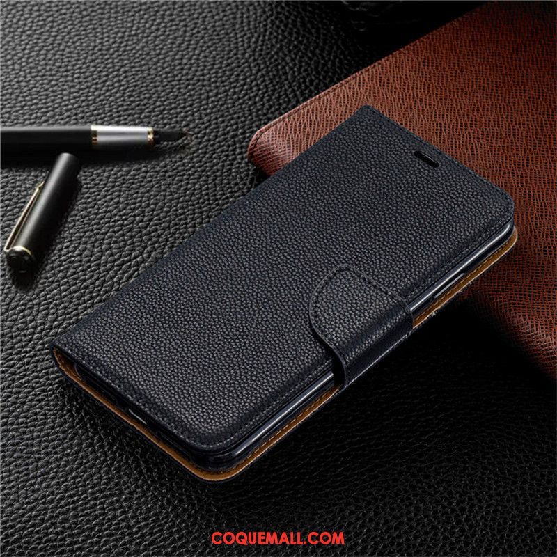 Étui Xiaomi Redmi 8 Portefeuille Nouveau Petit, Coque Xiaomi Redmi 8 Tendance Ornements Suspendus Braun Beige