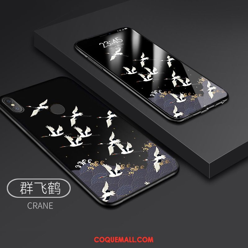 Étui Xiaomi Redmi Note 5 Dessin Animé Simple Créatif, Coque Xiaomi Redmi Note 5 Tendance Fluide Doux Beige