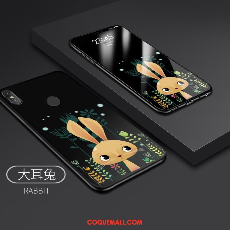 Étui Xiaomi Redmi Note 5 Dessin Animé Simple Créatif, Coque Xiaomi Redmi Note 5 Tendance Fluide Doux Beige