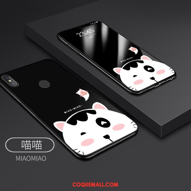 Étui Xiaomi Redmi Note 5 Dessin Animé Simple Créatif, Coque Xiaomi Redmi Note 5 Tendance Fluide Doux Beige