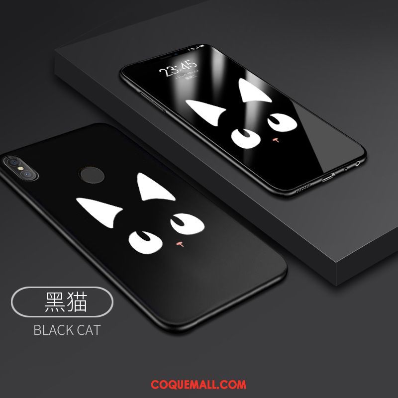 Étui Xiaomi Redmi Note 5 Dessin Animé Simple Créatif, Coque Xiaomi Redmi Note 5 Tendance Fluide Doux Beige