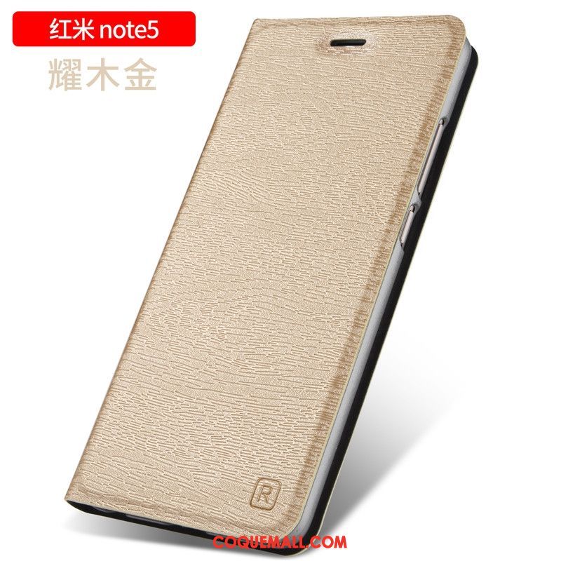 Étui Xiaomi Redmi Note 5 Difficile Téléphone Portable Foncé, Coque Xiaomi Redmi Note 5 Personnalité Clamshell Beige