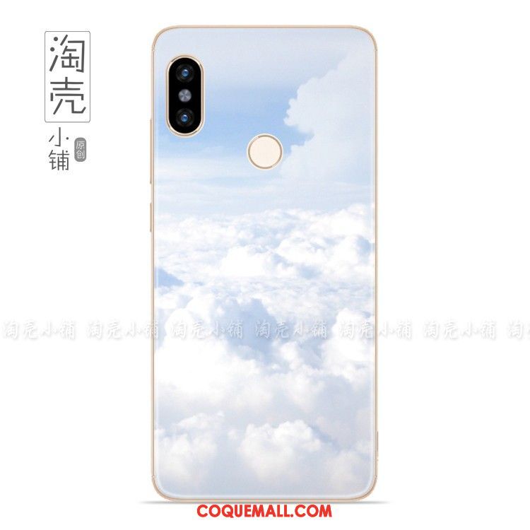 Étui Xiaomi Redmi Note 5 Frais Haute Petit, Coque Xiaomi Redmi Note 5 Simple Téléphone Portable Beige