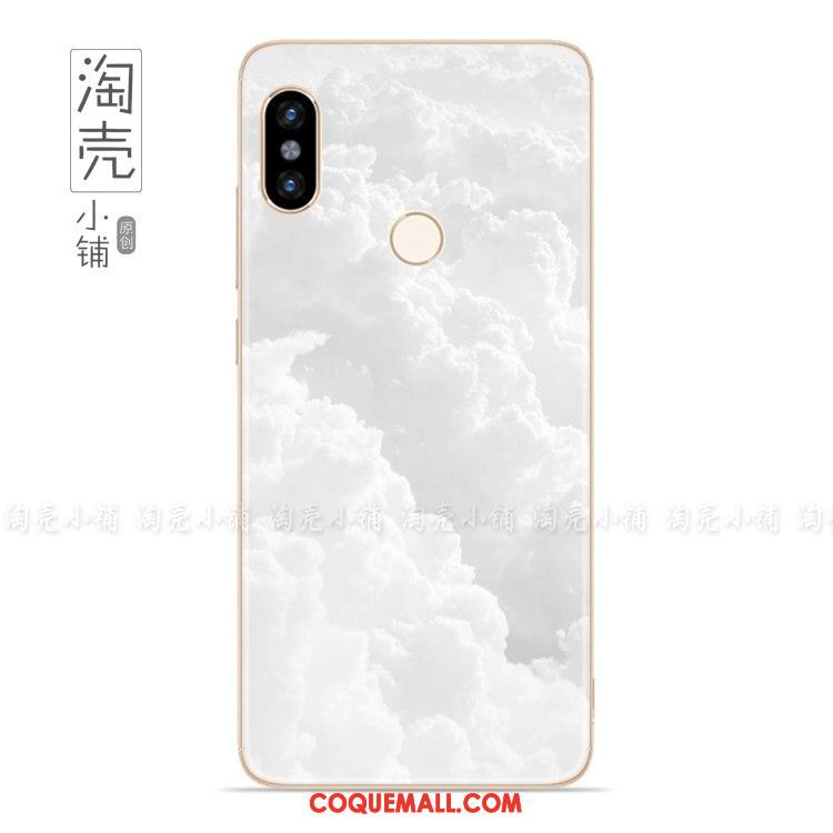 Étui Xiaomi Redmi Note 5 Frais Haute Petit, Coque Xiaomi Redmi Note 5 Simple Téléphone Portable Beige