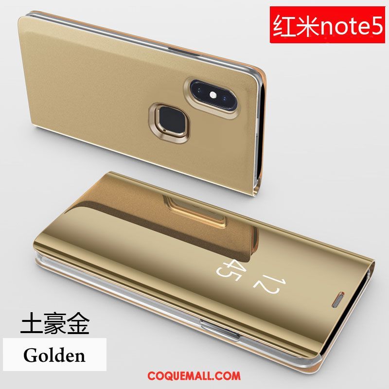 Étui Xiaomi Redmi Note 5 Incassable Téléphone Portable Rouge, Coque Xiaomi Redmi Note 5 Violet Petit Beige