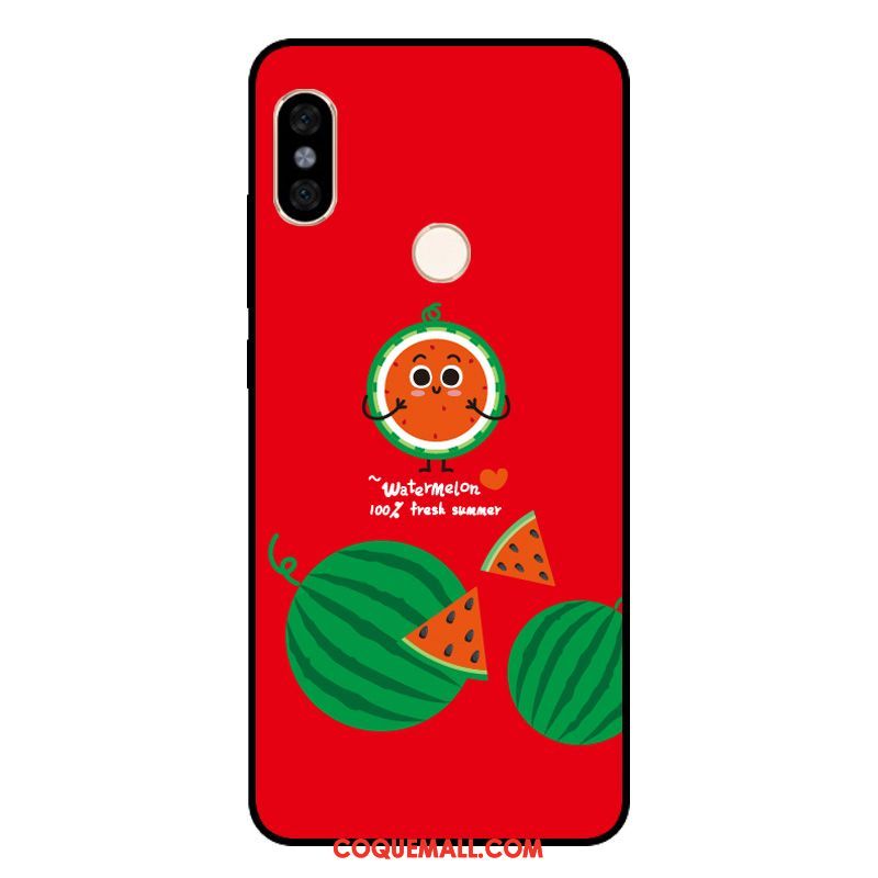 Étui Xiaomi Redmi Note 5 Jaune Citron Rouge, Coque Xiaomi Redmi Note 5 Petit Fruit Beige