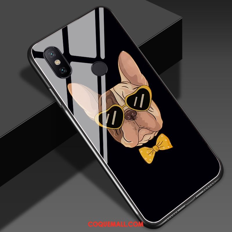 Étui Xiaomi Redmi Note 5 Net Rouge Chiens Petit, Coque Xiaomi Redmi Note 5 Bovins Dessin Animé Beige