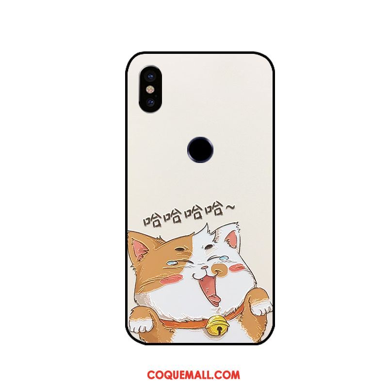 Étui Xiaomi Redmi Note 5 Petit Rouge Protection, Coque Xiaomi Redmi Note 5 Blanc Ornements Suspendus Beige