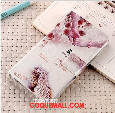 Étui Xiaomi Redmi Note 5 Protection Incassable Violet, Coque Xiaomi Redmi Note 5 Fluide Doux Étui En Cuir Beige