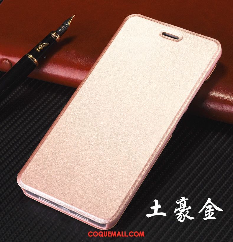 Étui Xiaomi Redmi Note 5 Rouge Incassable Protection, Coque Xiaomi Redmi Note 5 Haute Étui En Cuir Beige