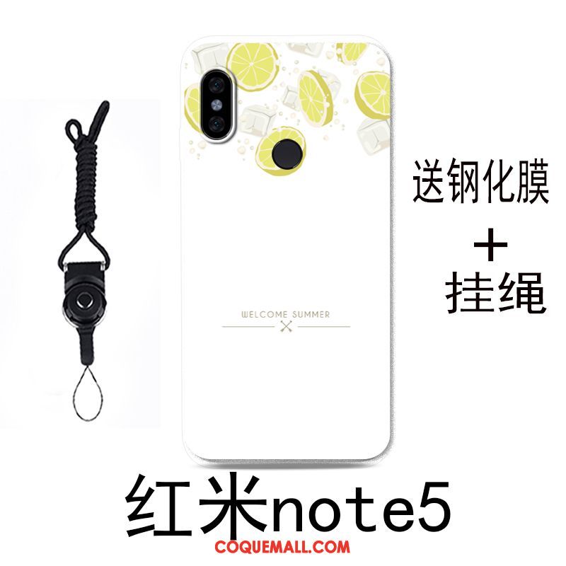 Étui Xiaomi Redmi Note 5 Rouge Protection Téléphone Portable, Coque Xiaomi Redmi Note 5 Fluide Doux Frais Beige