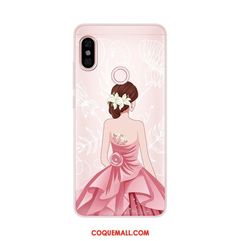 Étui Xiaomi Redmi Note 5 Très Mince Silicone Téléphone Portable, Coque Xiaomi Redmi Note 5 Personnalisé Rouge Beige