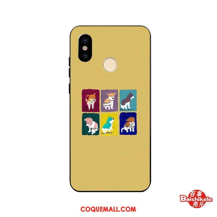 Étui Xiaomi Redmi Note 5 Téléphone Portable Charmant Protection, Coque Xiaomi Redmi Note 5 Petit Chiens Beige