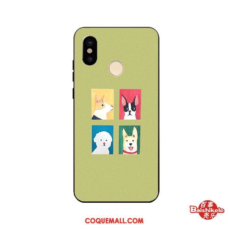 Étui Xiaomi Redmi Note 5 Téléphone Portable Charmant Protection, Coque Xiaomi Redmi Note 5 Petit Chiens Beige