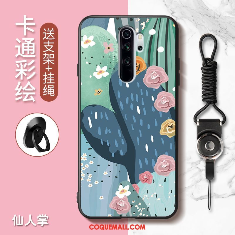 Étui Xiaomi Redmi Note 8 Pro Charmant Incassable Rouge, Coque Xiaomi Redmi Note 8 Pro Dessin Animé Téléphone Portable Orange Beige